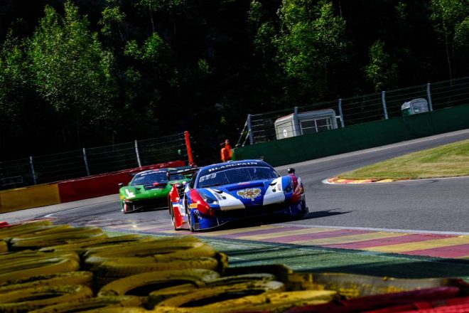 初日トップタイムをマークしたSMPレーシングの72号車フェラーリ488 GT3