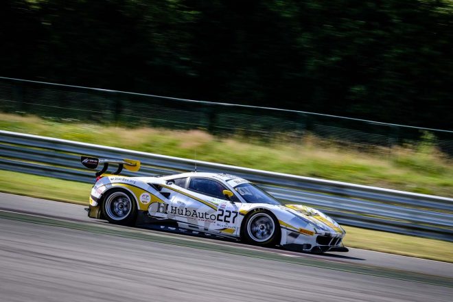 ハブオート・コルサの227号車フェラーリ488 GT3