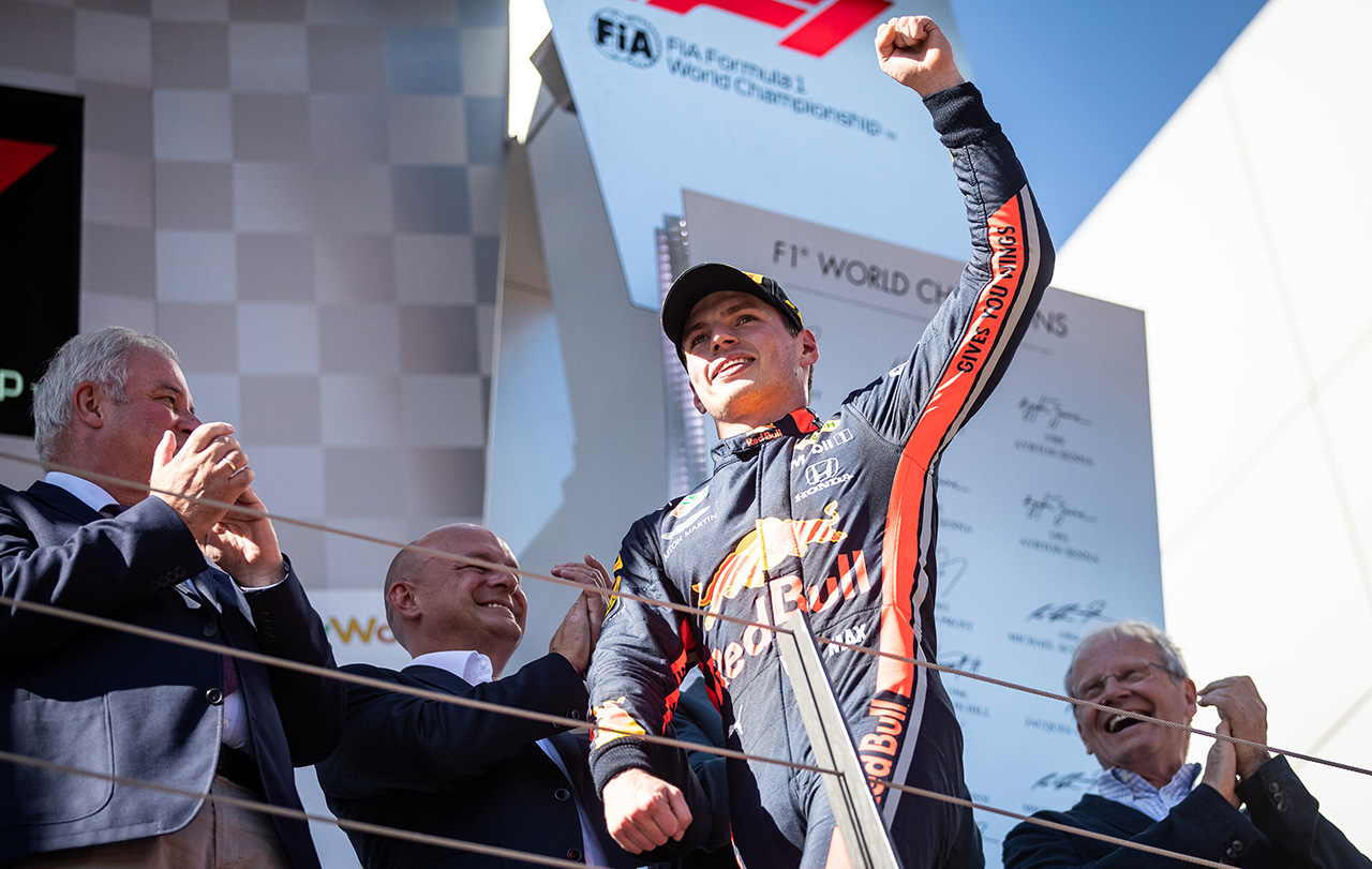 2019年F1第9戦オーストリアGP　マックス・フェルスタッペン（レッドブル・ホンダ）