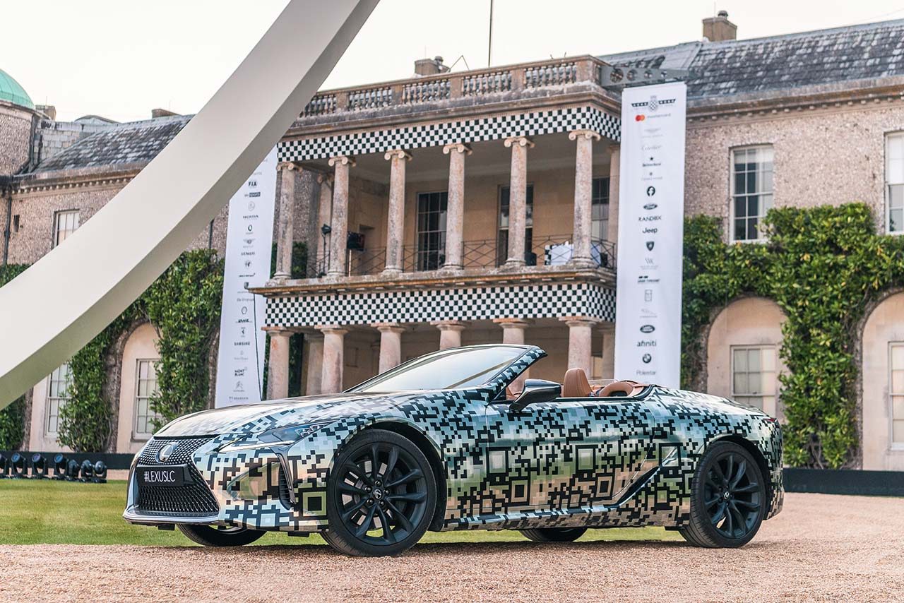 レクサス フラッグシップモデル Lc のコンバーチブルモデルを販売へ 試作車を世界初披露 クルマ Autosport Web