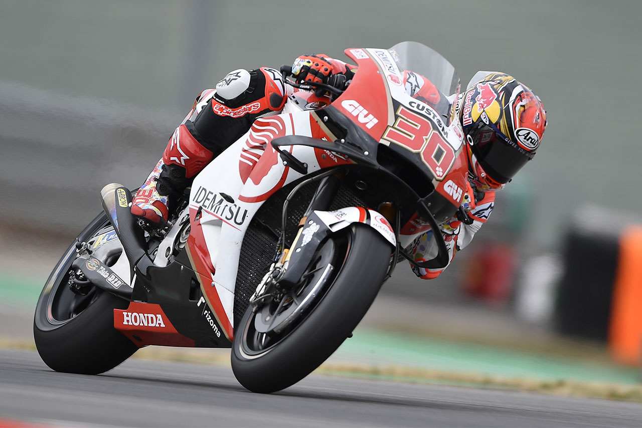 足の痛みに苦しみ初日を総合15番手で終えた中上貴晶（LCRホンダ・イデミツ）