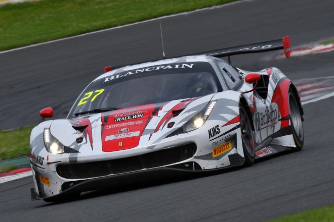 3位となったハブオート・コルサの27号車フェラーリ488 GT3