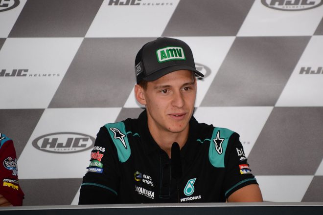 2番手のクアルタラロは4戦連続フロントロウ