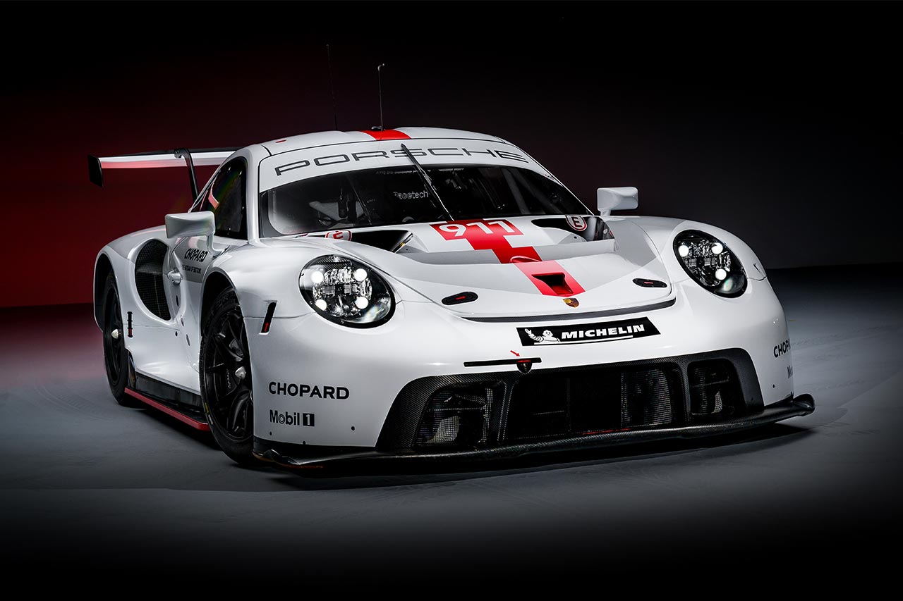 GTE規定に対応した新型ポルシェ911 RSR