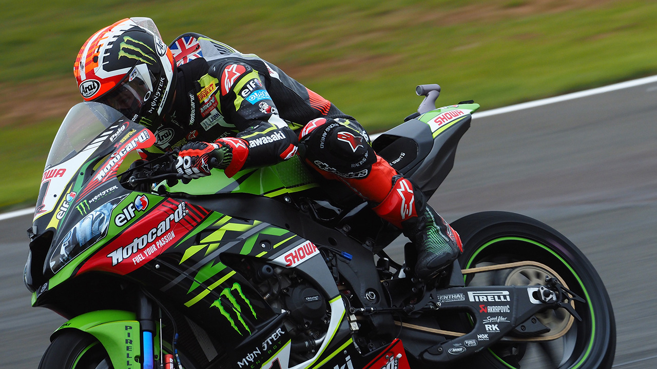 SBK第8戦イギリス　ジョナサン・レイ（カワサキ・レーシングチーム・ワールドSBK）