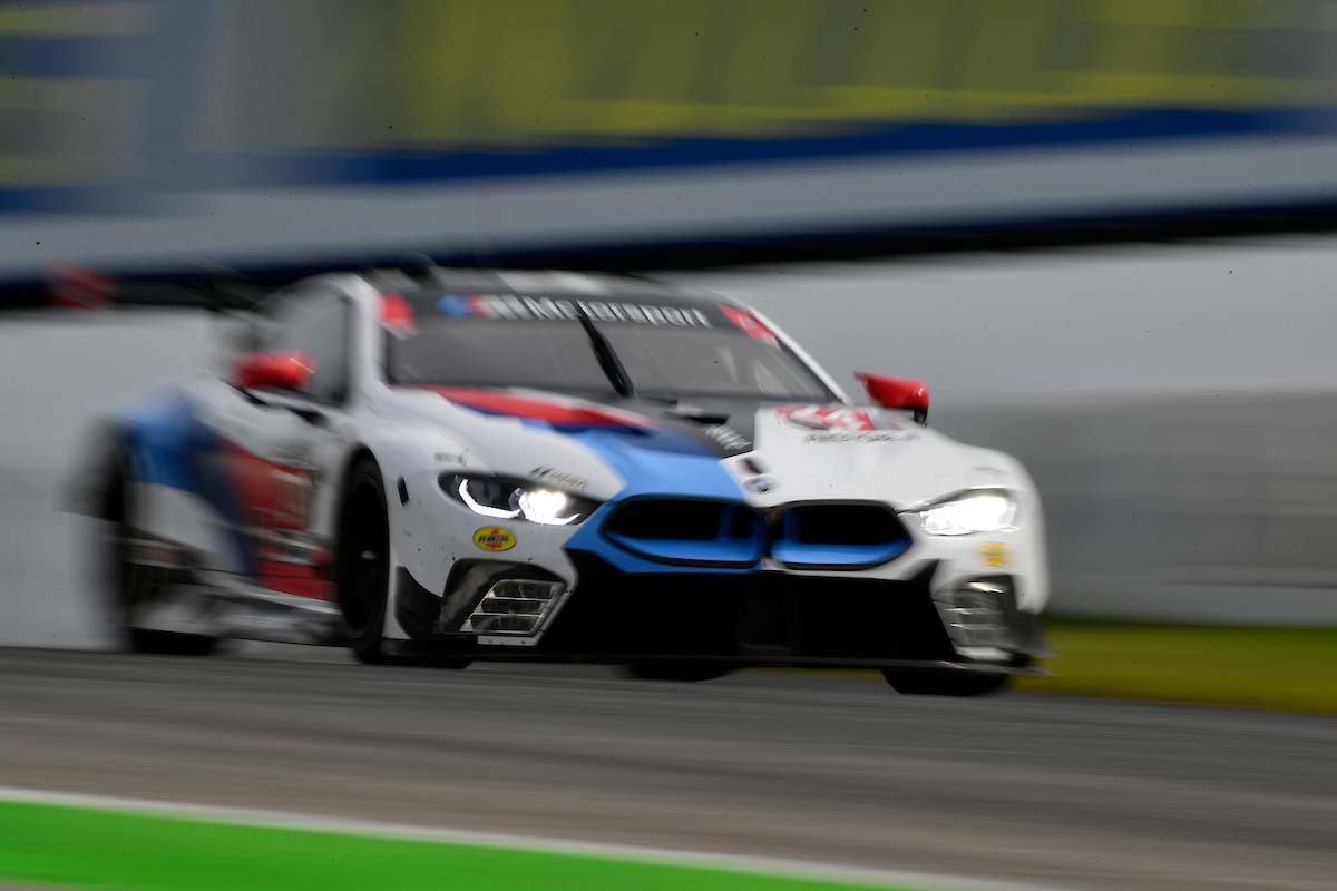 GTLMクラス2位となったBMWチームRLLの24号車BMW M8 GTE