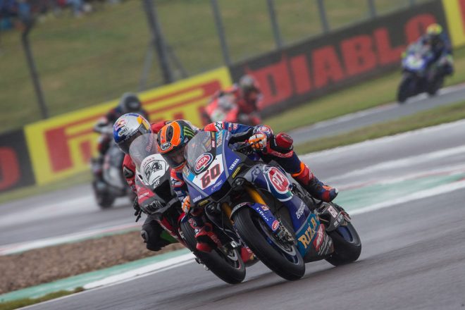 SBK第8戦イギリス　マイケル・ファン・デル・マーク（パタ・ヤマハ・ワールドSBKチーム）