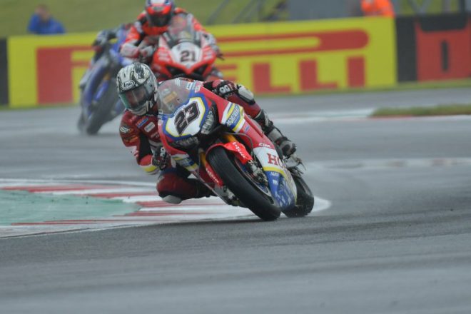 SBK第8戦イギリス　清成龍一（モリワキ-アルティア・ホンダ・チーム）