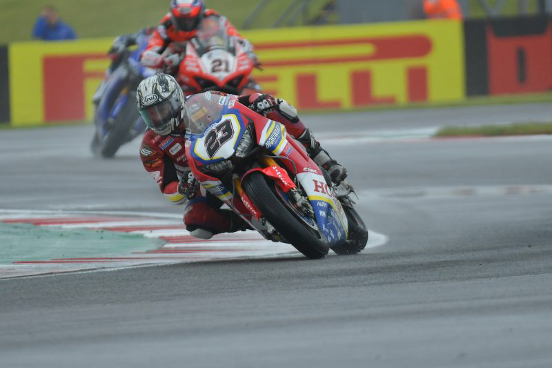 SBK第8戦イギリス　清成龍一（モリワキ-アルティア・ホンダ・チーム）