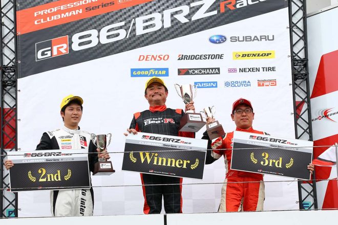 クラブマンシリーズOPENクラスを制した今井清則（すごいねBR-ROM 86）