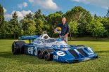 ティレルP34とオーナーの“ミスター・ミナルディ”ことピエルルイジ・マルティニ