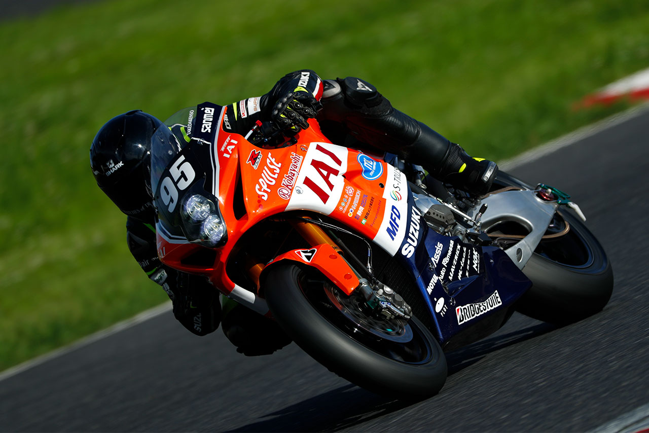 2日目からテストに参加したブラッドリー・レイ（S-PULSE DREAM RACING・IAI）