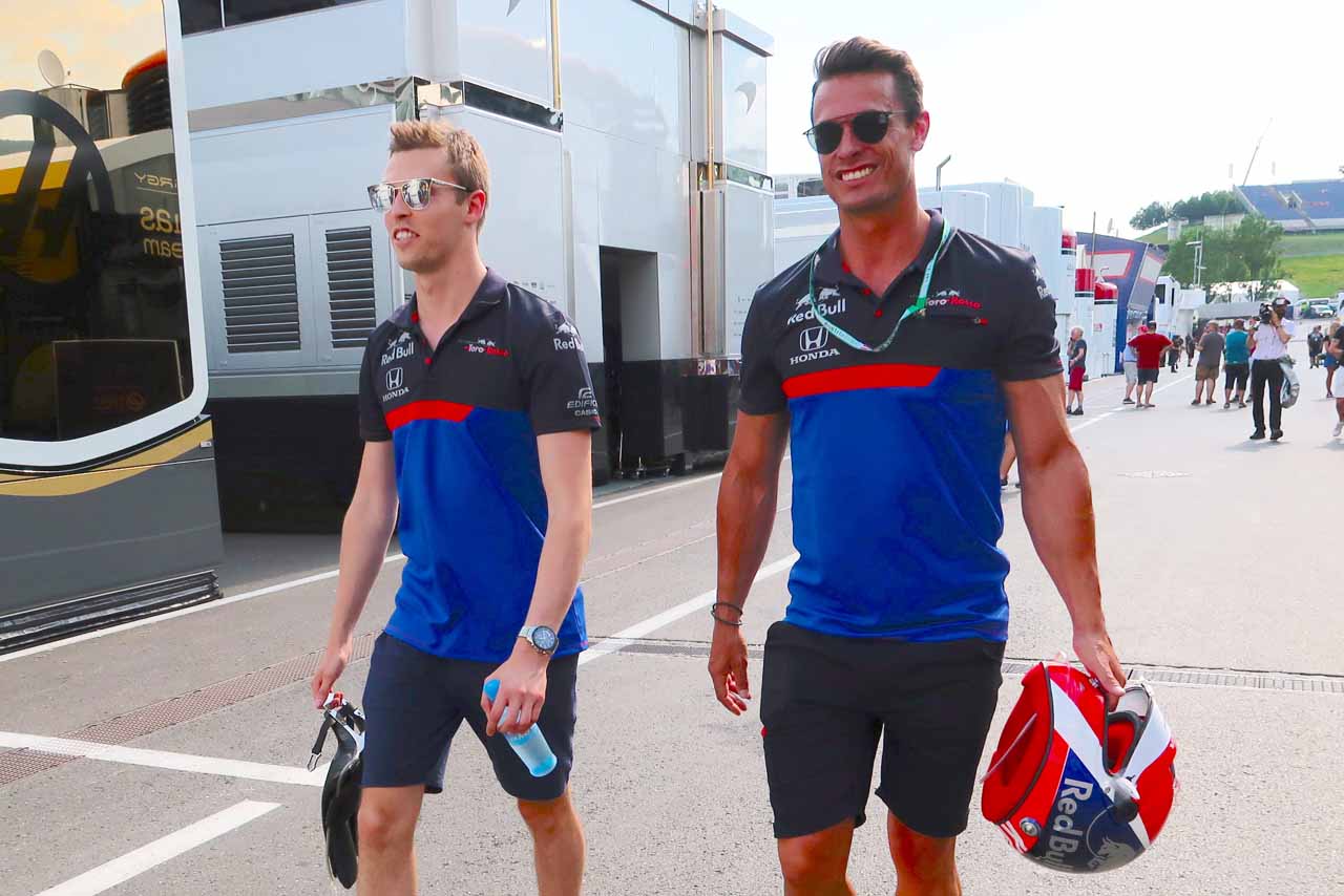 ダニール・クビアト（左）とアレックス・エルグ（右）