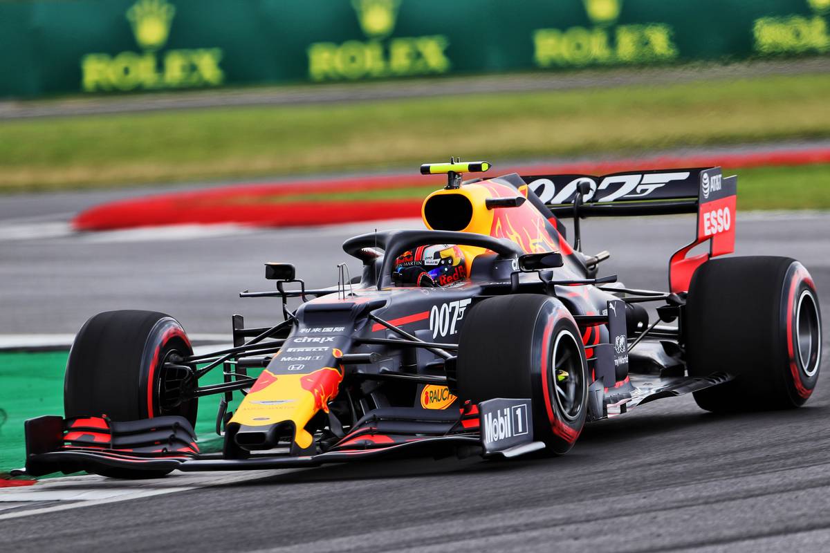 2019年F1第10戦イギリスGP　FP2で5番手タイム　ピエール・ガスリー（レッドブル・ホンダ）