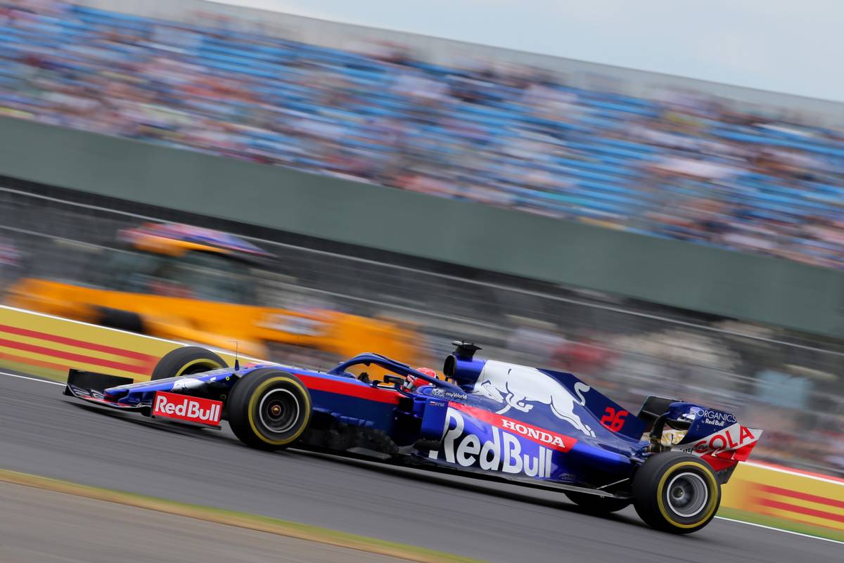 2019年F1第10戦イギリスGP　FP2で11番手となったダニール・クビアト（トロロッソ・ホンダ）