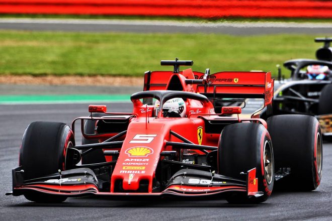 2019年F1第10戦イギリスGP　セバスチャン・ベッテル（フェラーリ）