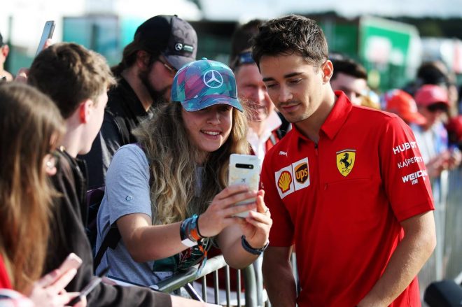 2019年F1第10戦イギリスGP　シャルル・ルクレール（フェラーリ）