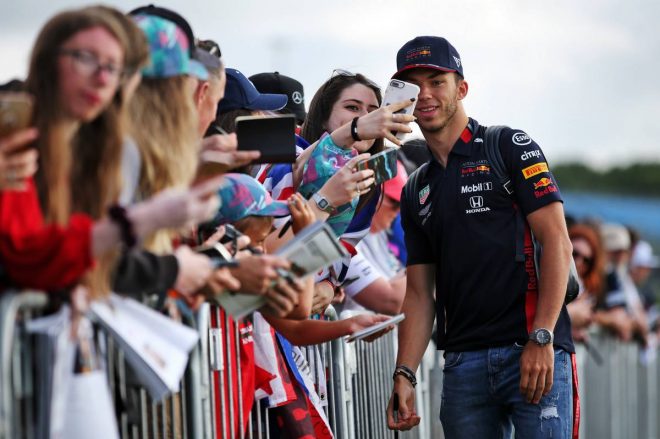 2019年F1第10戦イギリスGP　ピエール・ガスリー（レッドブル・ホンダ）