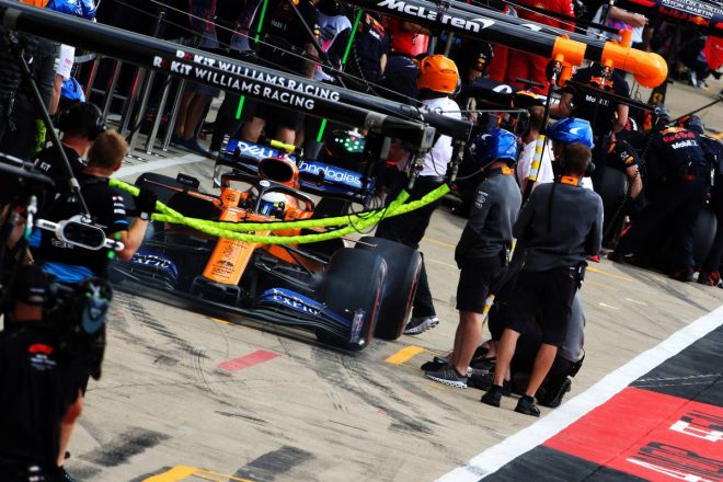 2019年F1第10戦イギリスGP　ランド・ノリス（マクラーレン）