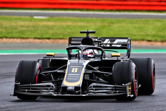 2019年F1第10戦イギリスGP　ロマン・グロージャン（ハース）