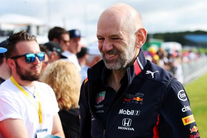 2019年F1第10戦イギリスGP　エイドリアン・ニューウェイ（レッドブル・ホンダ）