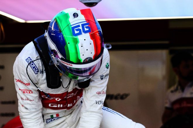 2019年F1第10戦イギリスGP　アントニオ・ジョビナッツィ（アルファロメオ）