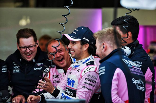 2019年F1第10戦イギリスGP　セルジオ・ペレス（レーシングポイント）
