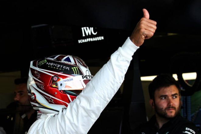 2019年F1第10戦イギリスGP　ルイス・ハミルトン（メルセデス）