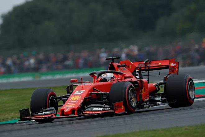 2019年F1第10戦イギリスGP　セバスチャン・ベッテル（フェラーリ）