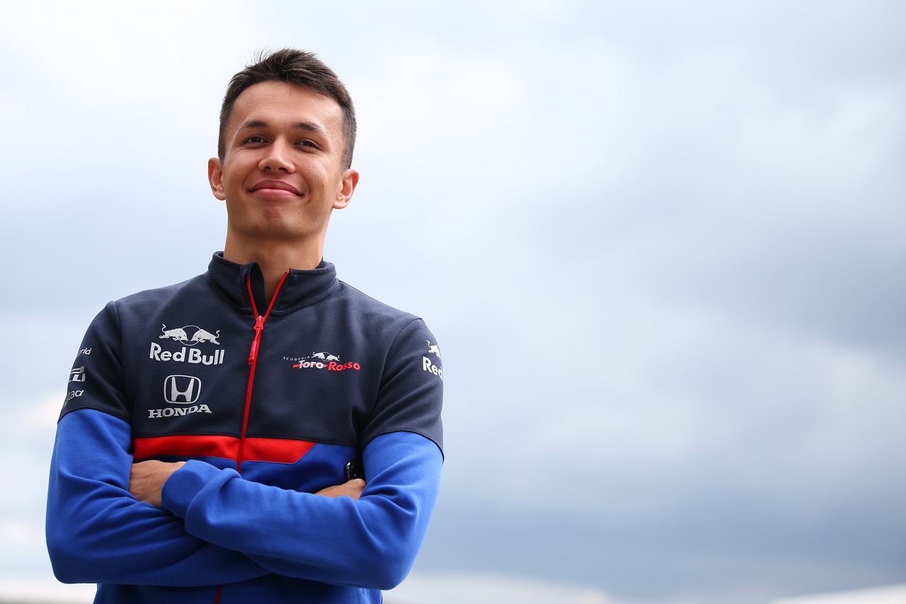 2019年F1第10戦イギリスGP　アレクサンダー・アルボン（トロロッソ・ホンダ）が予選9番手