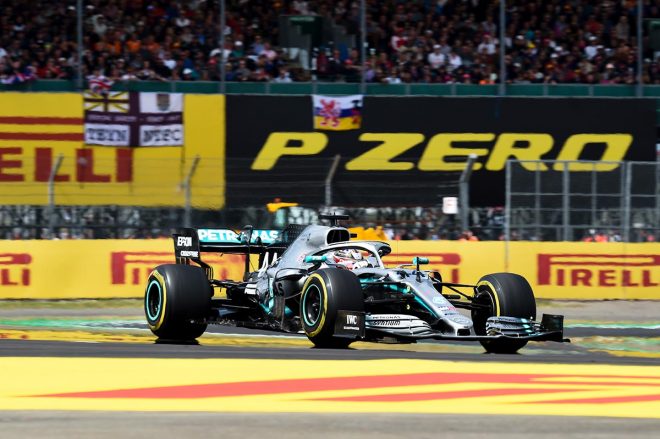 2019年F1第10戦イギリスGP　ルイス・ハミルトン（メルセデス）が優勝