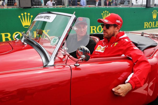 2019年F1第10戦イギリスGP　セバスチャン・ベッテル（フェラーリ）
