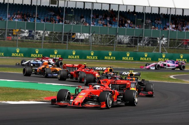 2019年F1第10戦イギリスGP　セバスチャン・ベッテル（フェラーリ）