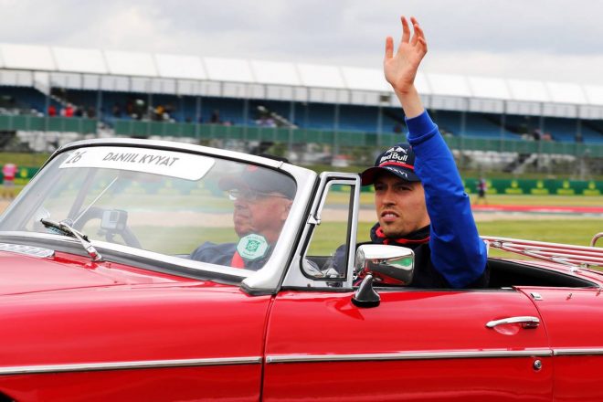 2019年F1第10戦イギリスGP　ダニール・クビアト（トロロッソ・ホンダ）
