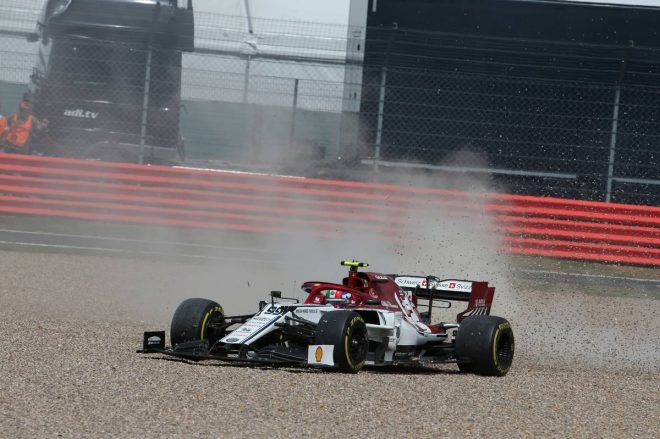2019年F1第10戦イギリスGP　アントニオ・ジョビナッツィ（アルファロメオ）