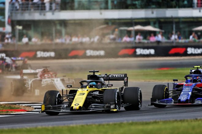 2019年F1第10戦イギリスGP　ダニエル・リカルド（ルノー）