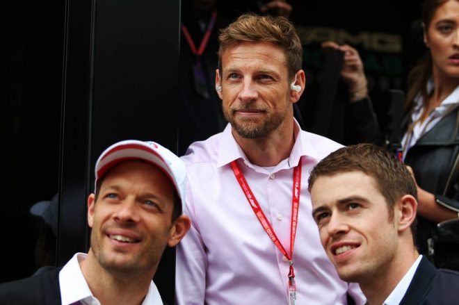 2019年F1第10戦イギリスGP　アレクサンダー・ブルツ、ジェンソン・バトン、ポール・ディ・レスタ