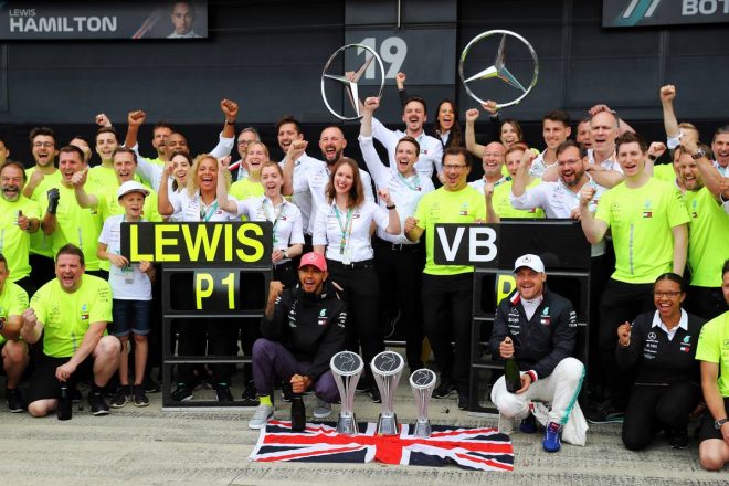 2019年F1第10戦イギリスGP　ルイス・ハミルトン（メルセデス）