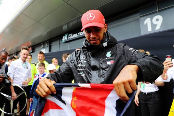 2019年F1第10戦イギリスGP　ルイス・ハミルトン（メルセデス）