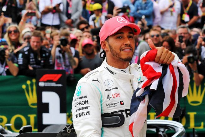 2019年F1第10戦イギリスGP　ルイス・ハミルトン（メルセデス）