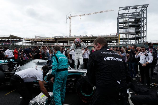 2019年F1第10戦イギリスGP　ルイス・ハミルトン（メルセデス）