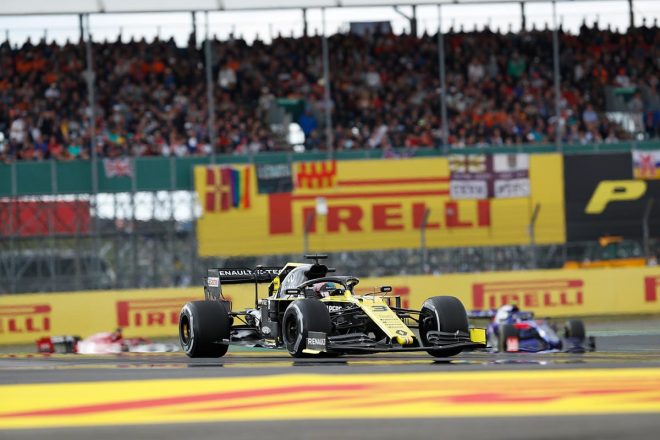 2019年F1第10戦イギリスGP　ダニエル・リカルド（ルノー）