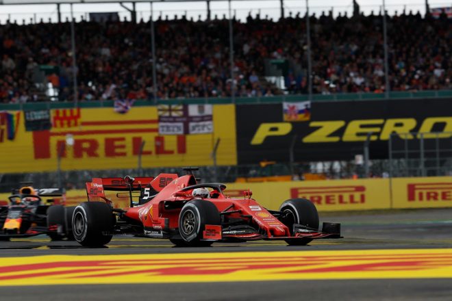 2019年F1第10戦イギリスGP　セバスチャン・ベッテル（フェラーリ）