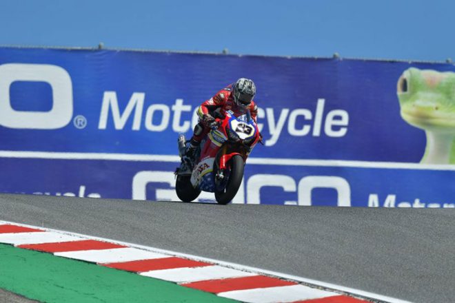 レース1で清成は16位フィニッシュ