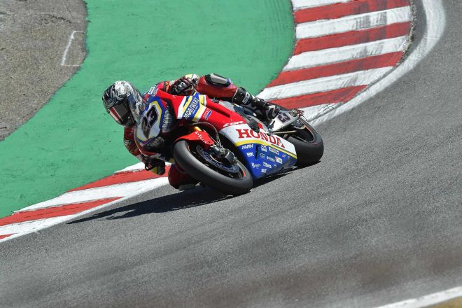 レース2で15位フィニッシュを果たした清成