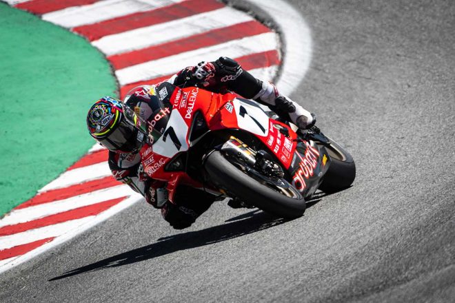 デイビスは第9戦アメリカの3レースすべてで表彰台を獲得。後半戦に弾みをつけた