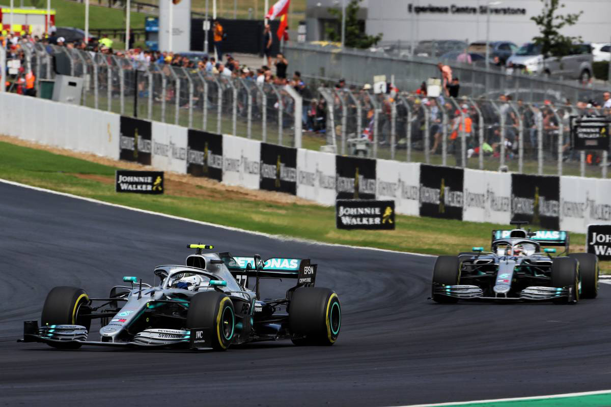 2019年F1第10戦イギリスGP　バルテリ・ボッタス（メルセデス）