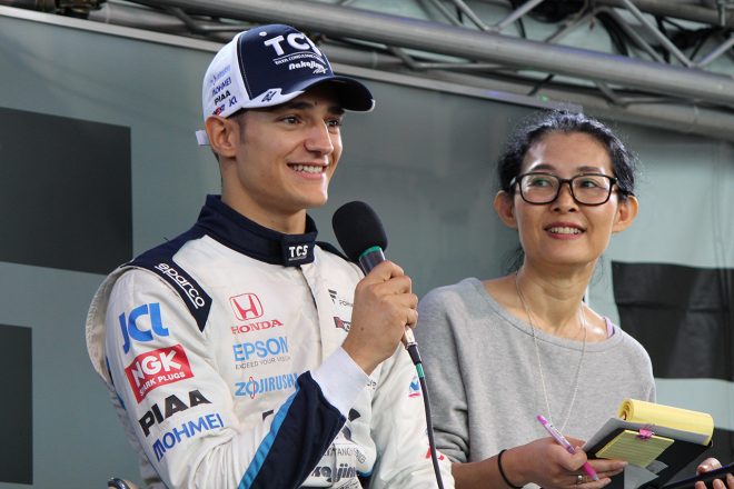 スーパーフォーミュラ第4戦富士　アレックス・パロウ（TCS NAKAJIMA RACING）