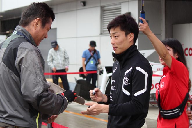 スーパーフォーミュラ第4戦富士　福住仁嶺（DOCOMO TEAM DANDELION RACING）