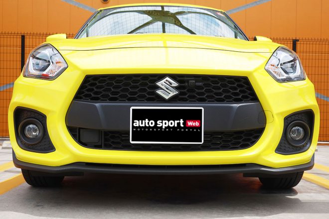 スズキ・スイフトスポーツのフロント部